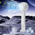 thumbnail image 2 of Sentmoon Mini Fan Travel Fan Handheld Fan Portable Handheld Fan Student Handheld Fan USB Charging Mini Fan, 2 of 9