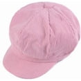 thumbnail image 2 of Women Vintage Newsboy Cabbie Peaked Beret Cap Warm Baker Boy Visor Hat Flat Cap, 2 of 4