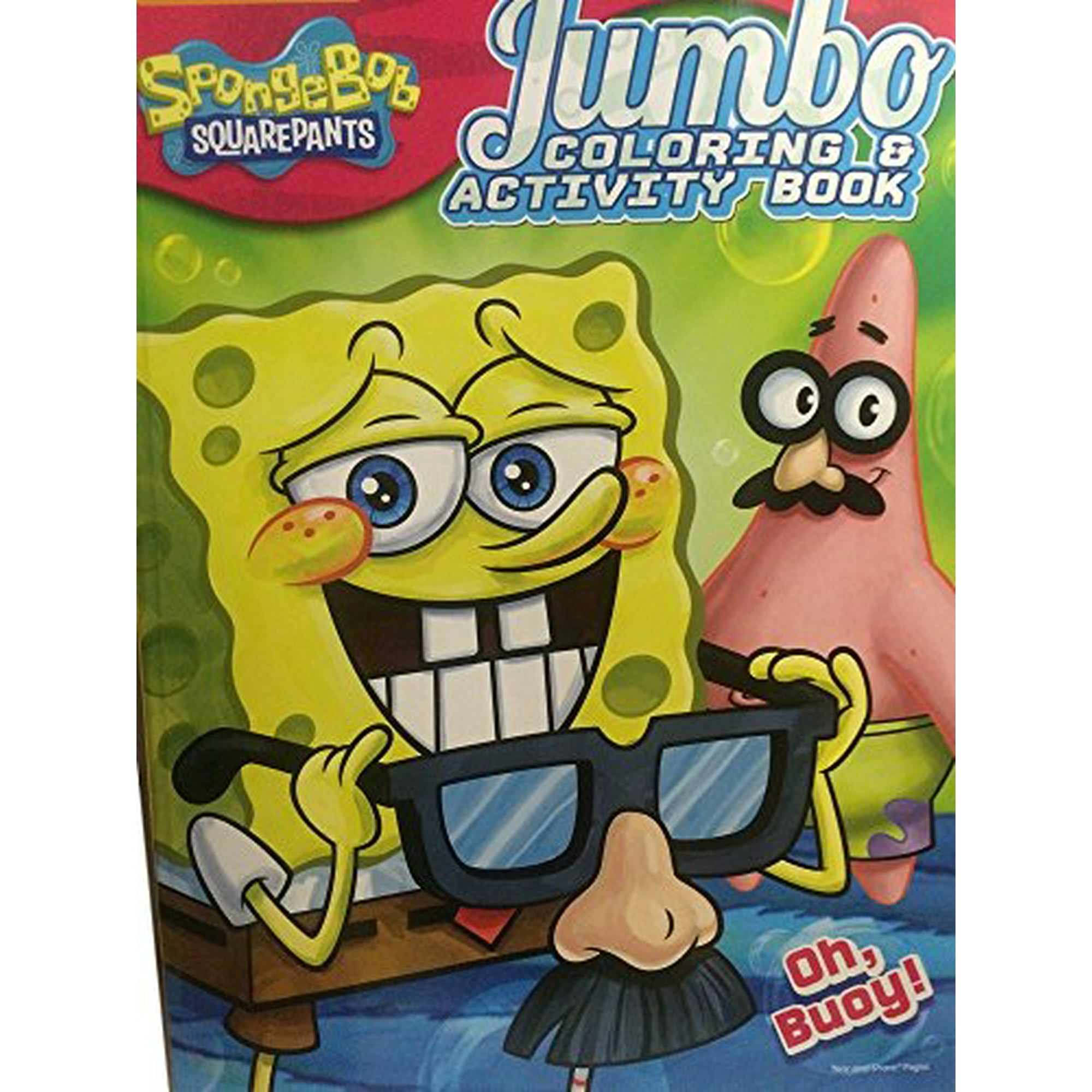 spongebob squarepants jumbo coloring & activity book, Five Below