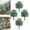 4 Pc, variant on Artificial Potted Trees with Ground Stakes, UV Resistant Camellia Topiary, Realistic Faux Shrubs Plants, Weatherproof Fake Flowers Bushes for Indoor Outdoor Home Garden Porch Yard Decor (2 pc)