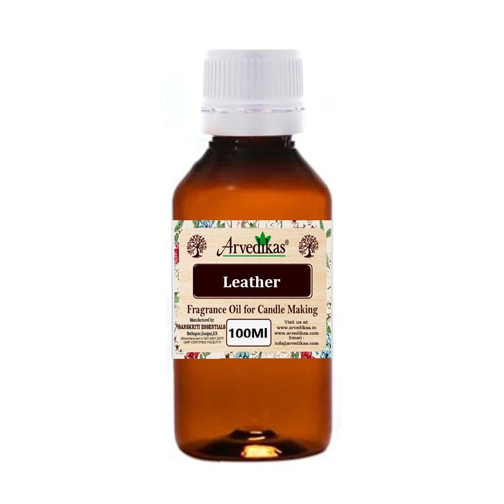 Arvedikas Premium Leather Fragrance Oil For Candle Making Soy Candle