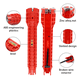 thumbnail image 2 of Llave Multifuncional 8 en 1 Xtellar rojo Instalador Desagüe Fregadero, 2 of 3