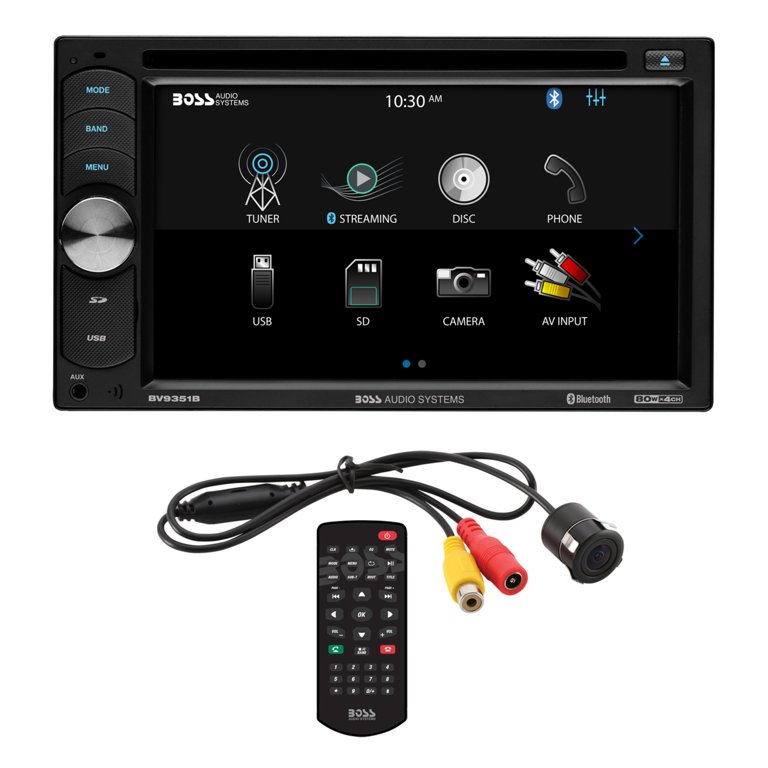 BOSS Audio Systems BVB9351RC Car DVD Player, Rearview Camera