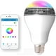thumbnail image 1 of Bluetooth light bulb speaker, wireless E27 smart LED light bulb lighting with RGB color change / music player / smartphone app controlled, 1 of 4