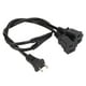 thumbnail image 1 of Power&nbsp;Cord&nbsp;Extension&nbsp;Y&nbsp;Splitter&nbsp;, 18AWG&nbsp; Heavy&nbsp;Duty Professional Y&nbsp;Splitter&nbsp;Power&nbsp;Extension&nbsp;Cord US&nbsp;Plug&nbsp;125V For Working Station, 1 of 8