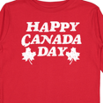 thumbnail image 4 of Inktastic Happy Canada Day with Distressed Maple Leaves Boys or Girls Long Sleeve Toddler T-Shirt, 4 of 5