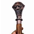 thumbnail image 6 of Antique Cane Joker Head Handle Walking Stick Wooden Walking Stick Grandmother, Grandfather, Birthday, Valentine Gift, 6 of 8