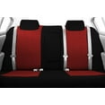 thumbnail image 2 of CalTrend Rear 40/60 Split Bench Tweed Seat Covers for 2013-2015 Toyota Venza - TY499-02TT Red Insert with Black Trim, 2 of 3