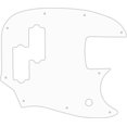 thumbnail image 1 of WD Custom Pickguard For Fender Short Scale Mustang Bass PJ #02 White, 1 of 1