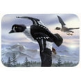 thumbnail image 2 of Caroline's Treasures Goldeneye Ducks Flying Kitchen/Bath Mat, 2 of 2