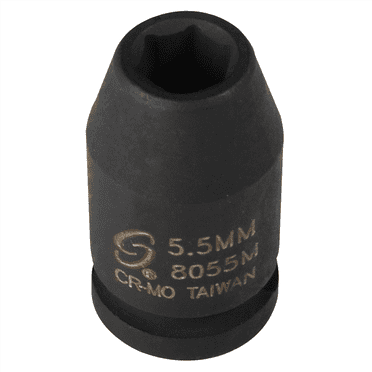 SUNEX SOC 5.5 MM 1/4D IMP 6PT