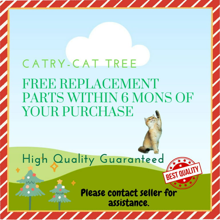 Catry Bradbury 7 Level Cat Tree with Hammock and Condo