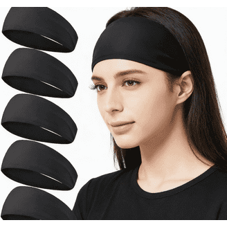 2-Pack Non-Slip Sweatbands for Gym, Running & Yoga Amazon.com: Calbeing Non-Slip Sweatband Headbands with  main image 2