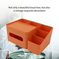 thumbnail image 3 of Organizador de Caja de Pañuelos de Plástico para Oficina en Casa Dispensador de Pañuelos de Superficie Lisa Exquisita con Tapa ANGGREK  Otros, 3 of 8