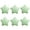 Green, variant on HDJNal 6Pcs Ceramic Knobs for Kids -Green Cabinet Door Knobs, Decorative Cartoon Star Cupboard Pull Handles with Screws for Children's Room Bedroom Furniture Closet Drawer