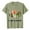 Army Green, variant on XIAOCHA Women's Graphic T-Shirt with I Eat Cement Print Casual Crew neck Top for Ladies