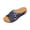 Blue, variant on Women's Fish Mouth Thick Sole Buckle Sandals Non-Slip Outdoor Slides Comfortable Single Strap Summer Footwear for Beach Walking & Daily Casual Styling