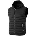 thumbnail image 1 of Ma Croix Mens Lightweight Puffer Vest Alternative Down Quilted Hiking Parka with Hood, 1 of 8