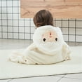 thumbnail image 6 of Dream Lifestyle Hooded Towel, Kids Hooded Beach Swimming Poncho Animal Pattern Children Bath Towel Wrap for Boys Girls Beach Pool Towel, Soft Absorbent Coral Fleece Kids Towel Oversized 55"x30", 6 of 8