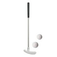thumbnail image 2 of NIBOLOG 1 Set Mini Golf Putter Club with 2 Golf Balls TPR Grip Right Left Handed Stainless Steel Golf Club Kids Adults Table Game Golf Putter Training, 2 of 7