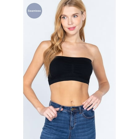 

Inside Bra-cup Seamless Bandeau M/L