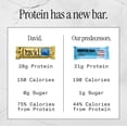 thumbnail image 4 of High Protein Bars No Sugar - Sugar Free Protein Bars, Low Carb, Gluten Free - 28g of Protein, 150 Calories - Bar On-The-Go Snack - Variety Pack (All Flavors), Pack of 6, 4 of 5