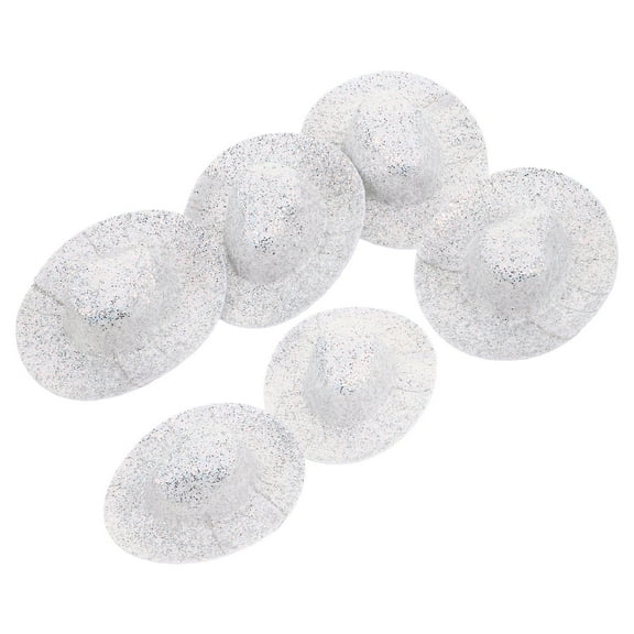 ELAYARD 6-Pack Western Hats for Dolls, Perfect for Photography and Dress-Up Accessories