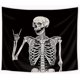 thumbnail image 5 of Tapiz de poliéster YONGSHENG calavera 51 x 59 pulgadas, 5 of 5