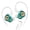 Green, variant on Qkz Ak6 Lucky in Ear Monitor, HiFi Wired Earbuds, Tunable Sound Wired Headphones Gaming Earbuds with 3-Level Adjusting Switch, Detachable Cable for Music Gaming Video Calling (Black)
