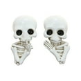 thumbnail image 2 of sruoe Halloween Hanging Decorations, Wall Window Hanging Decor, Halloween Resin Skull Door Wall Stickers, Halloween Atmosphere Prop Decoration, for Halloween Indoor Outdoor Decor, 2 of 6