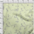 thumbnail image 3 of oneOone Cotton Poplin Pale Yellow Fabric Geometric Fabric For Sewing Printed Craft Fabric By The Yard 56 Inch Wide, 3 of 6