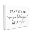 thumbnail image 3 of Stupell Industries Are You Kidding Me Humorous Casual Quote Saying Graphic Art Gallery Wrapped Canvas Print Wall Art, Design by Lettered and Lined, 3 of 5