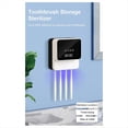 thumbnail image 2 of de Cepillos de Dientes UV, Soporte Eléctrico para Cepillos de Dientes, Inalámbrico, de Pared, para Baño, Color Negro., 2 of 5