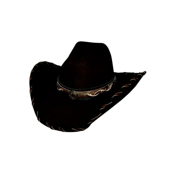 Bullhide Hats 0602Ch Straight Shooter Large Chocolate Cowboy Hat