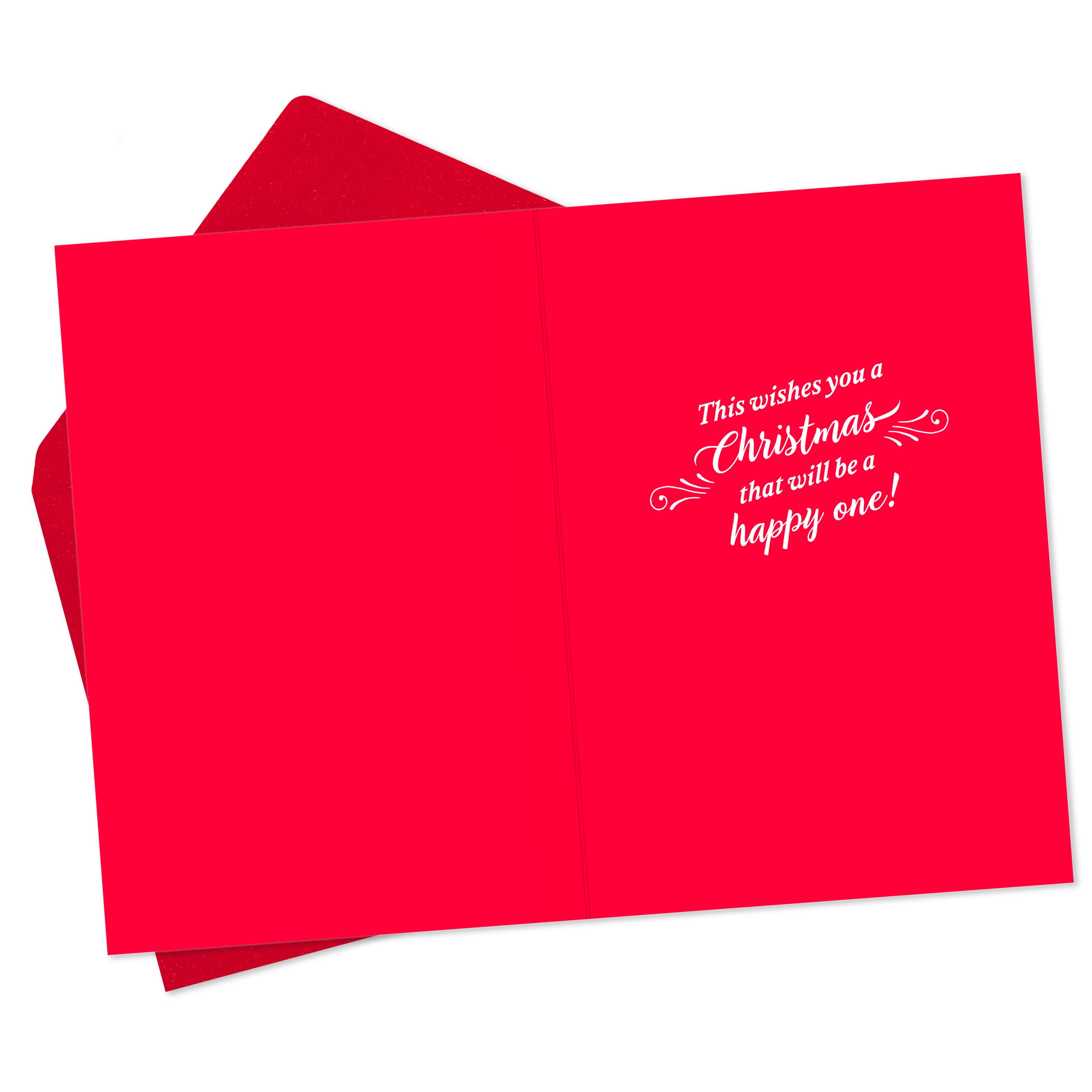 Hallmark Christmas Thank-You Greeting Card (With Warm Appreciation)