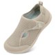 thumbnail image 1 of Zapatos para caminar descalzo LeisFit para mujer, color topo, talla 8, 1 of 6