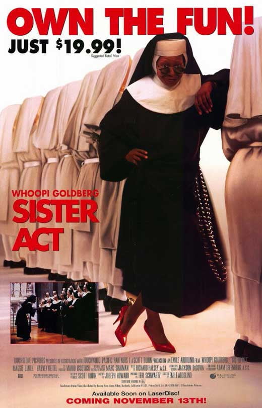 Sister Act movie POSTER (Style A) (11 Sister Act movie POSTER (Style A) (11