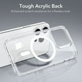 thumbnail image 3 of Circlemalls iPhone 11 Case, [With Tempered Glass Screen Protector], Protective Bumpers Cover With Mage Sage Clear, 3 of 5