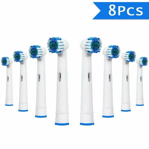 8 PCS Electric Toothbrush Replacement Heads Compatible For Oral B Braun Models