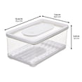 thumbnail image 2 of iDesign ID FRESH BPA-Free Recycled Plastic Produce Storage Bin, Large, 2 of 6