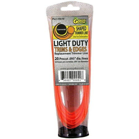 Grass Gator 5610 .095" Pre-Cut Trim Line 20-Count
