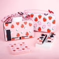thumbnail image 2 of RHOTALL Cute Strawberry Carrying Case for Nintendo Switch, Hard Portable Travel Case for Switch Accessories with Protective Shell, Shoulder Strap, Game Card Case, Screen, 2 of 7