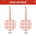 thumbnail image 2 of Hirioo Strawberry for Acrylic Christmas Pendant Hanging Christmas Tree Ornaments, Car, Home, Office Gift Decor-Hexagon, 2 of 7