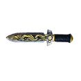 thumbnail image 1 of HILABEE Fake Knives Prop Short Knives for Costume Accessory Outdoor Activities Party Style A, 1 of 9