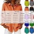 thumbnail image 3 of Enjoytime Plaid Blouses for Women Long Sleeve Collared Button Down Shirts Business Casual Work Tops Fall Fashion Clothes, 3 of 6