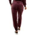 thumbnail image 2 of Crave Fame Juniors’ Utility-Pocket Velour Jogger Pants, Purple/M, 2 of 3