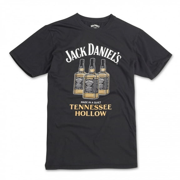 Jack Daniel's Tennessee Hollow Black T-Shirt-Medium