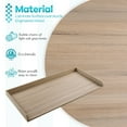 thumbnail image 2 of Kaboon Washer Dryer Countertop with Edge Rails, 28" x 58", Oak, 2 of 6