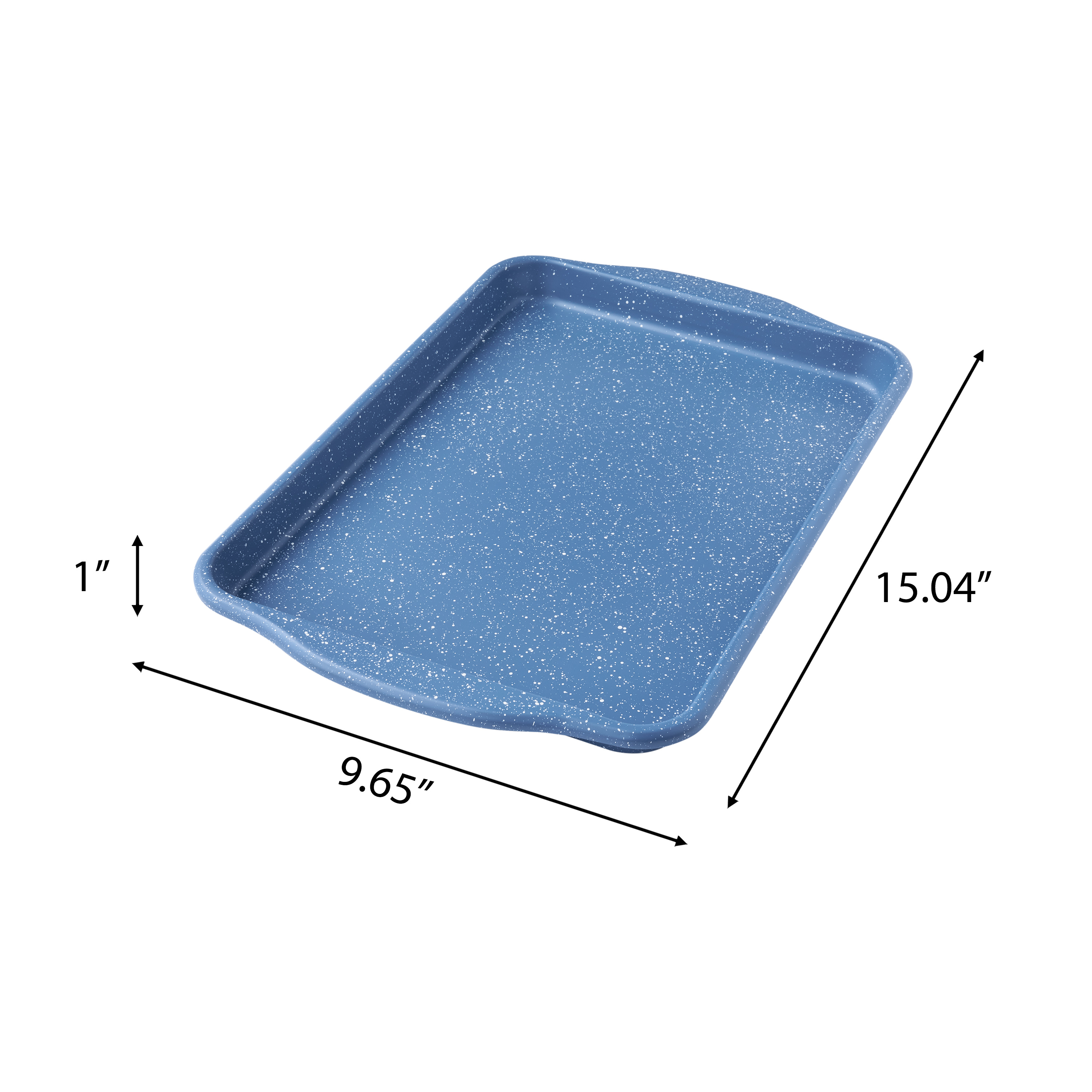 The Pioneer Woman Non-Stick Quarter Sheet Pan, Blue Speckle photo 5