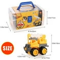 thumbnail image 5 of CJC Disassembly Construction Dump Truck Toys for Kids, Take Apart Vehicles Playset w/ Screwdriver, Excavator, Dump Trucks, Crane, Best Gifts for Toddlers Kids, 5 of 5
